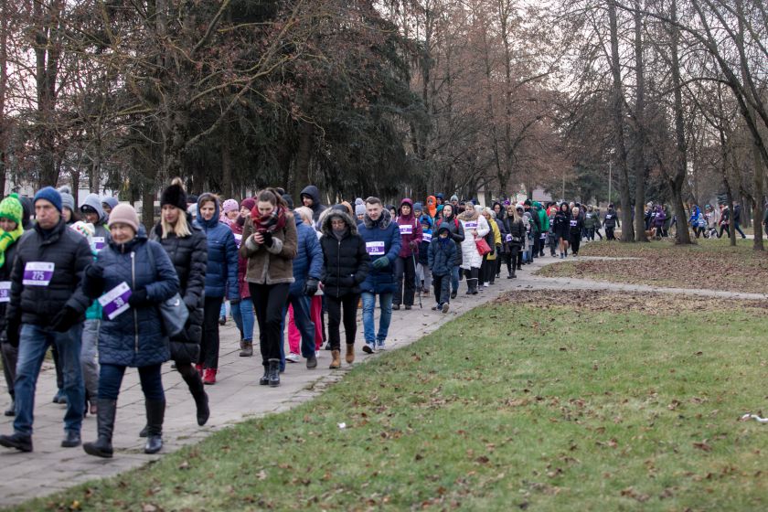 Ėjimas Panevėžyje suvienijo šimtus diabetui neabejingų žmonių