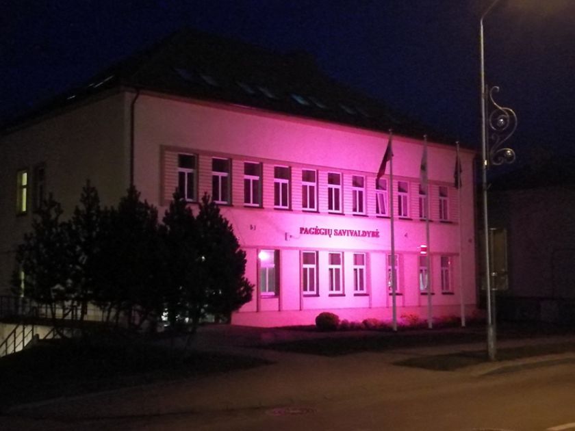 Purpurinė banga – aštuoniolikoje Lietuvos miestų ir rajonų