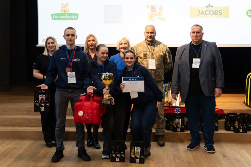 Kaune vyko Tarptautinės aukštųjų ir profesinių mokyklų pirmosios pagalbos varžybos